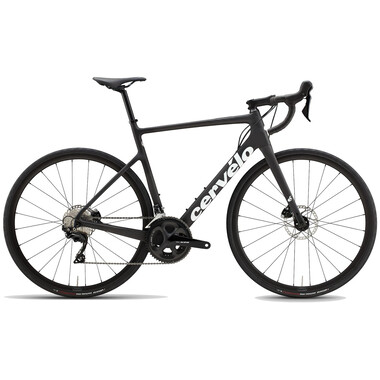 Bicicletta da Corsa CERVÉLO CALEDONIA DISC Shimano 105 R7000 36/52 Nero/Bianco 2021 0